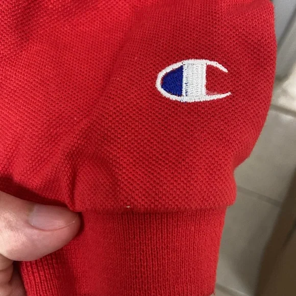 VTG Champion 1996 Atlanta Olympics Team Canada Red and White Polo Shirt - Picture 4 of 8